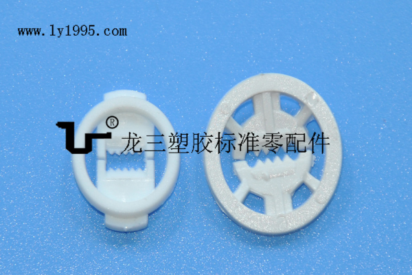 白色大小塑膠魚嘴線夾  符合ROHS