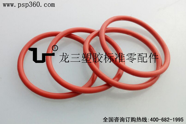 耐高溫O型圈 食品級硅膠密封圈 紅色白色
