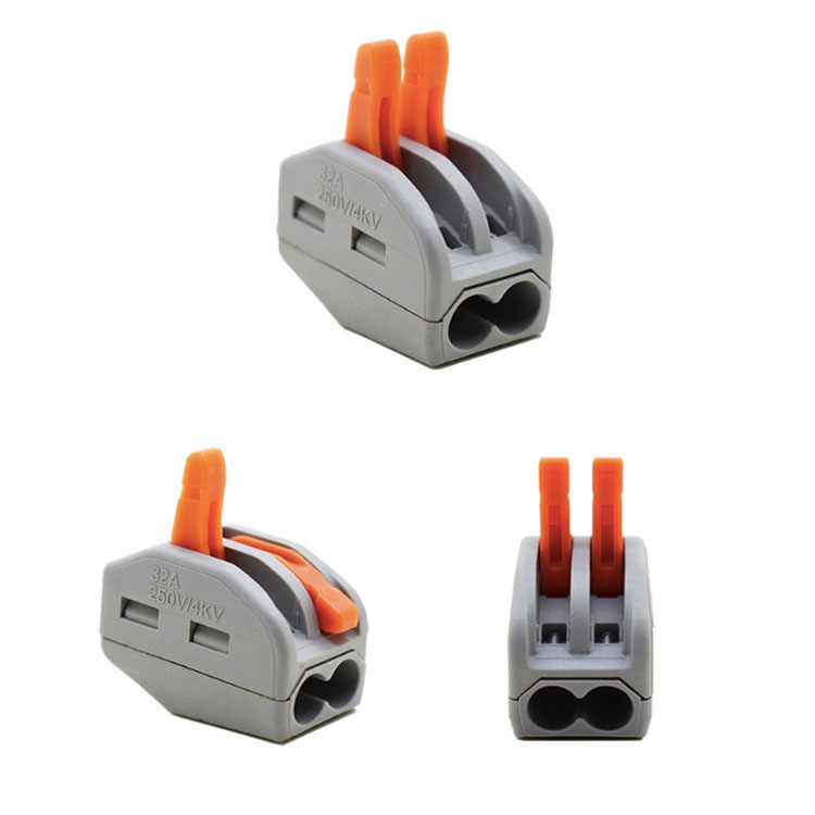 2位快速插入式電線連接器接線端子PCT-212