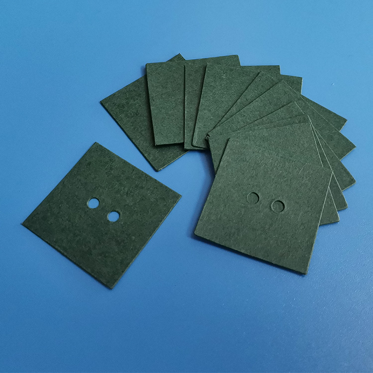 35*35mm防火青稞紙絕緣阻燃單面腹膜 孔距8mm
