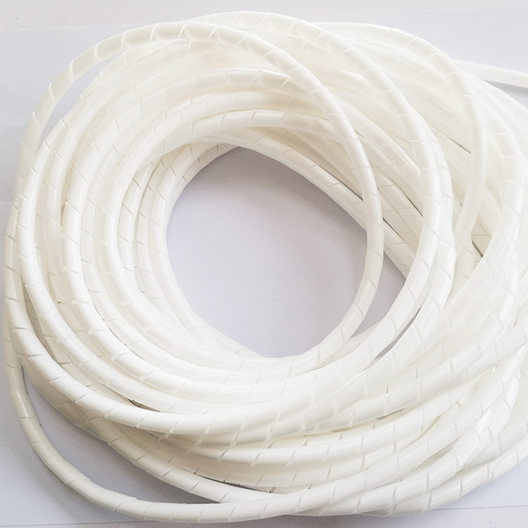阻燃6.0硅膠纏繞管 螺旋管 耐高溫電線管 包線繞線管 光纖整理束線神器