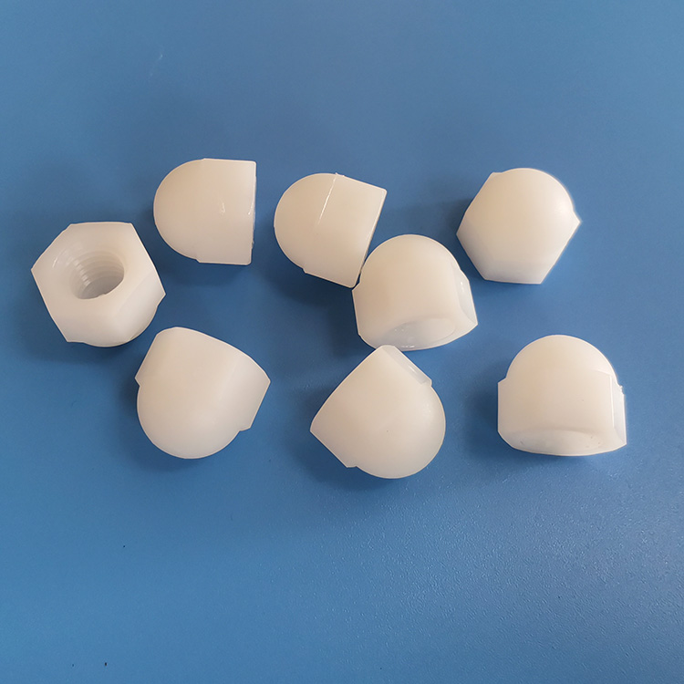 M3-M10尼龍蓋型螺母 絕緣六角圓蓋形螺帽裝飾螺母