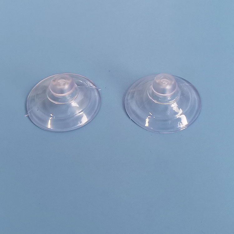 PVC蘑菇頭吸盤25mm玻璃吸盤透明