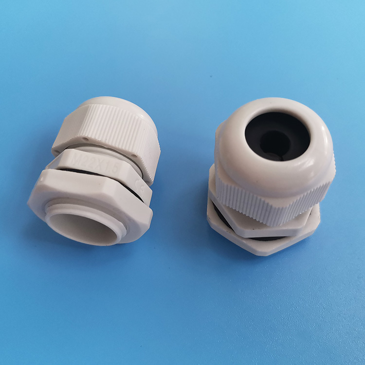 網(wǎng)線防水接頭M22*1.5密封固定葛格蘭頭加厚膠塞過6-12mm線