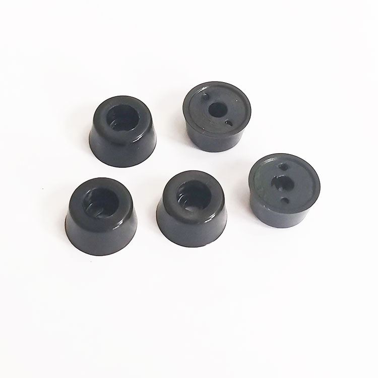 圓形橡膠腳墊軟質13*10*7mm黑色家具桌椅墊腳機箱墊腳