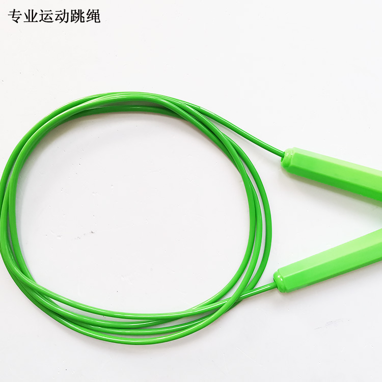 多種顏色PVC競速跳繩專業(yè)運動跳繩不纏繞不卡繩轉(zhuǎn)動靈活