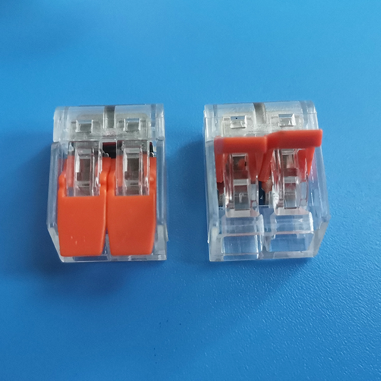 接線端子PCT-412端子連接器按壓式軟硬導線阻燃絕緣