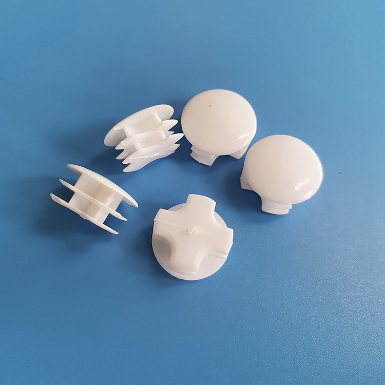 22MM弧面管塞葉片式圓形管內(nèi)塞圓管塑料堵頭7分弧面管塞