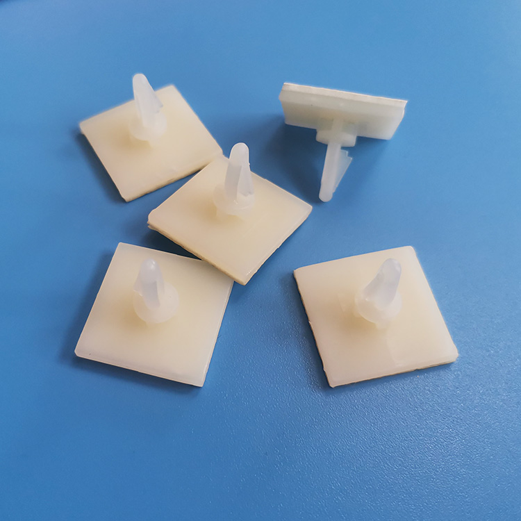 ASS-6背膠粘貼式固定柱PC板支撐柱粘式單頭隔離柱鉆孔4mm