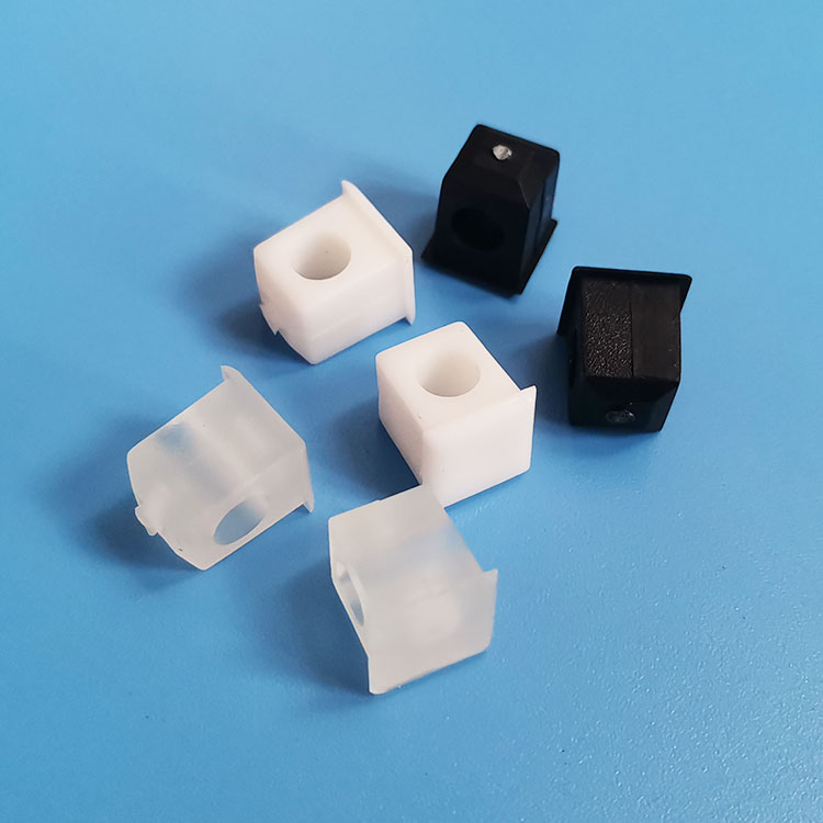 正方形方管塞塑膠有孔方塞堵頭