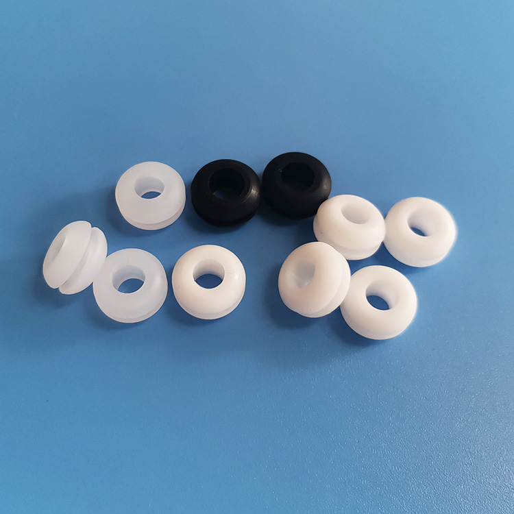 Q-5雙面硅膠護線圈配電箱柜密封出線過線套5.0護線環開孔7.5mm