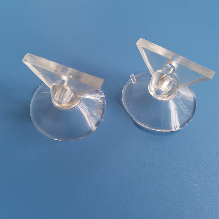 倒三角手柄吸盤PVC吸盤配GU10燈泡拆卸吸盤倒三角吸盤30mm