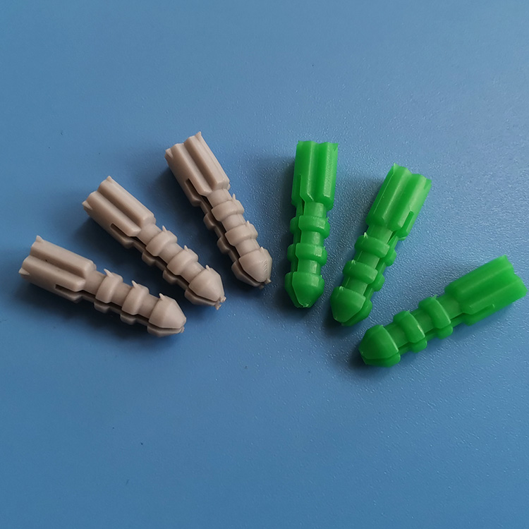 7*25帶刺膨脹膠粒塔型膨脹管實(shí)心墻體膠塞堅固耐用