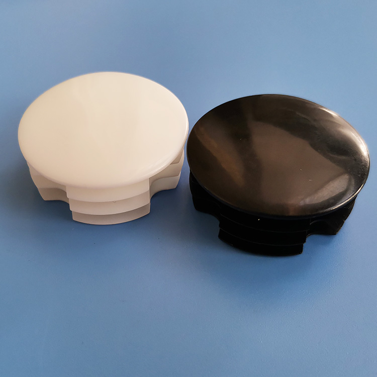 38mm弧面圓管塞不銹鋼管塞塑料堵頭鐵床鋼管防塵內(nèi)塞1-1/2