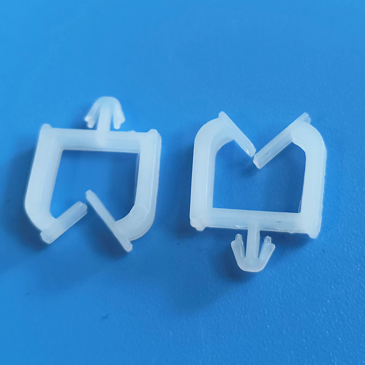 MWS-7尼龍小方型線夾 PTX-7插銷式電纜固定座 PCB飛機(jī)頭隔離絕緣線夾