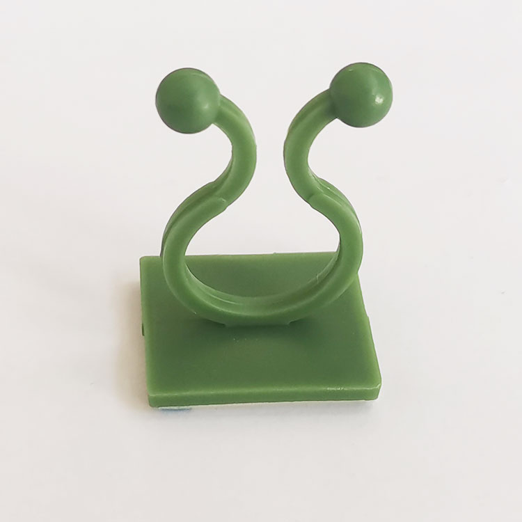 綠蘿爬墻固定器藤蔓植物家用免釘自粘式無痕固定器中號18*22*35mm