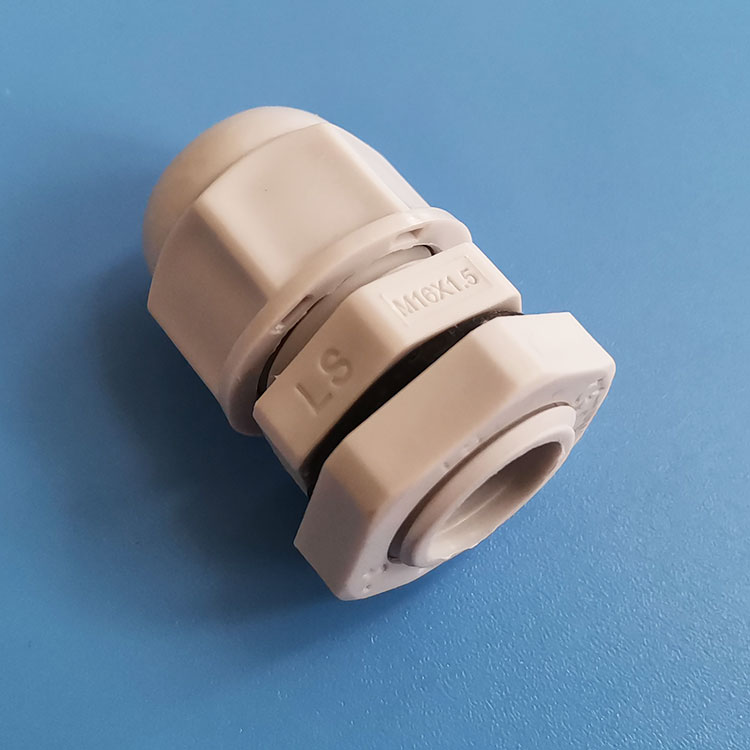 防水接頭LS-M16*1.5塑料電纜防水固定頭外迫式電纜接頭